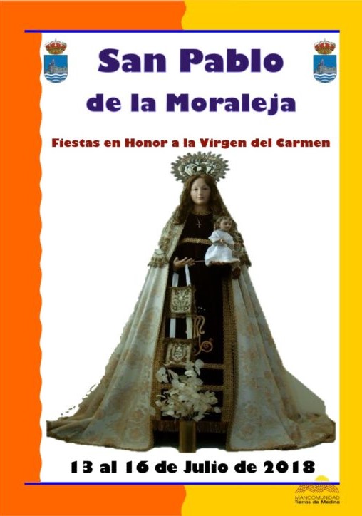 Fiestas patronales en honor a Nuestra Señora del Carmen 2018 San Pablo de la Moraleja